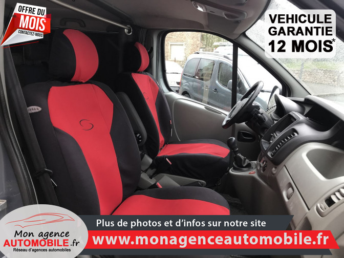 Renault TRAFIC Long Double Cabine 5PL L2H1 1200kg 115 Cv II Phase 2 Fourgon  2.0 DCi - Mon Agence Automobile