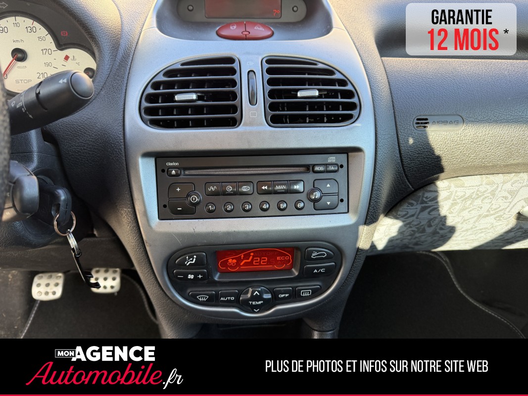 Peugeot 206cc 1.6 HDi 16V FAP 110cv