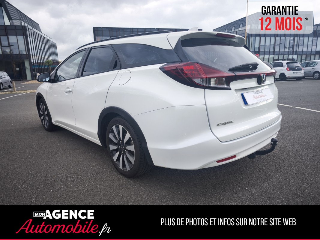 Honda Civic Tourer 1.6 I-DTEC 120 EXECUTIVE NAVI / Garantie 12 Mois