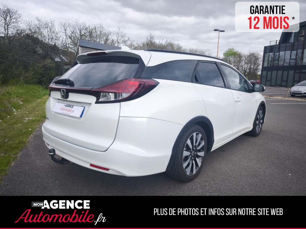 Honda Civic Tourer 1.6 I-DTEC 120 EXECUTIVE NAVI / Garantie 12 Mois