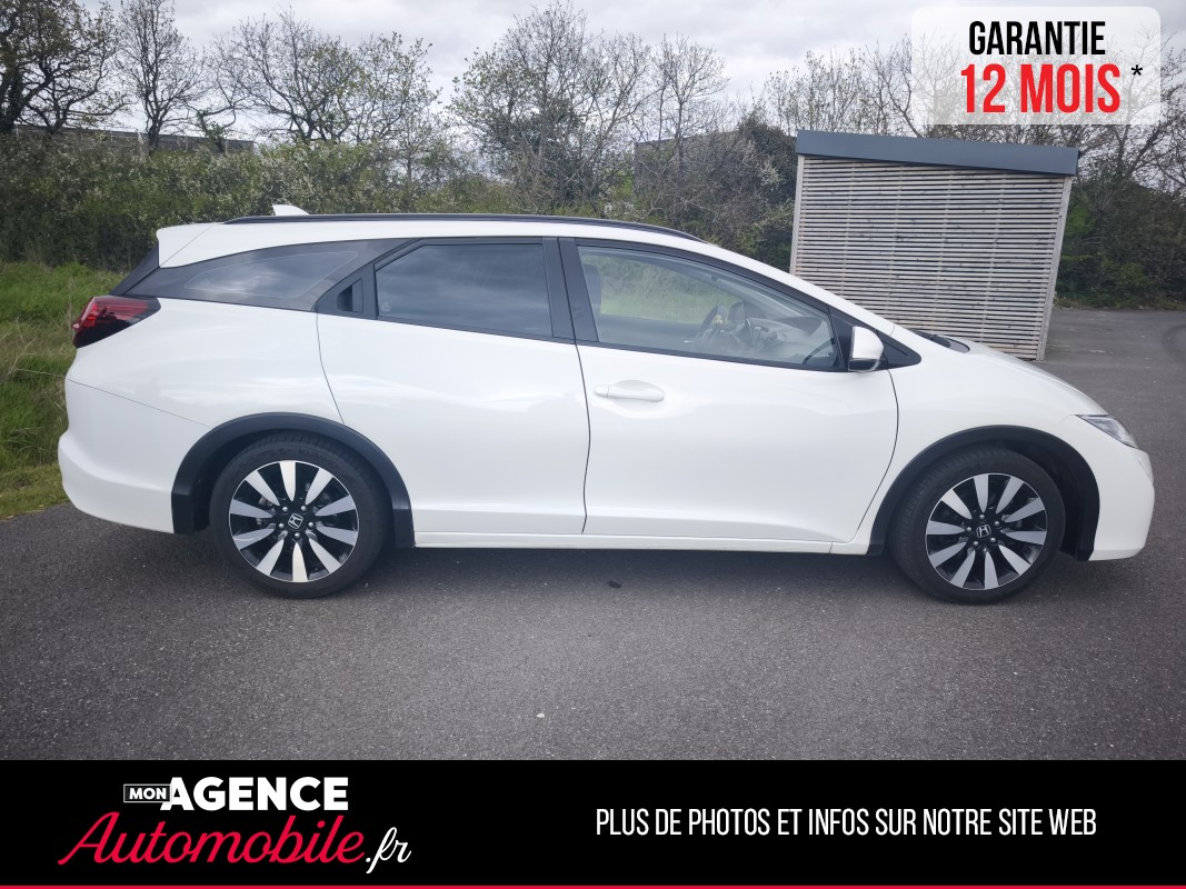 Honda Civic Tourer 1.6 I-DTEC 120 EXECUTIVE NAVI / Garantie 12 Mois