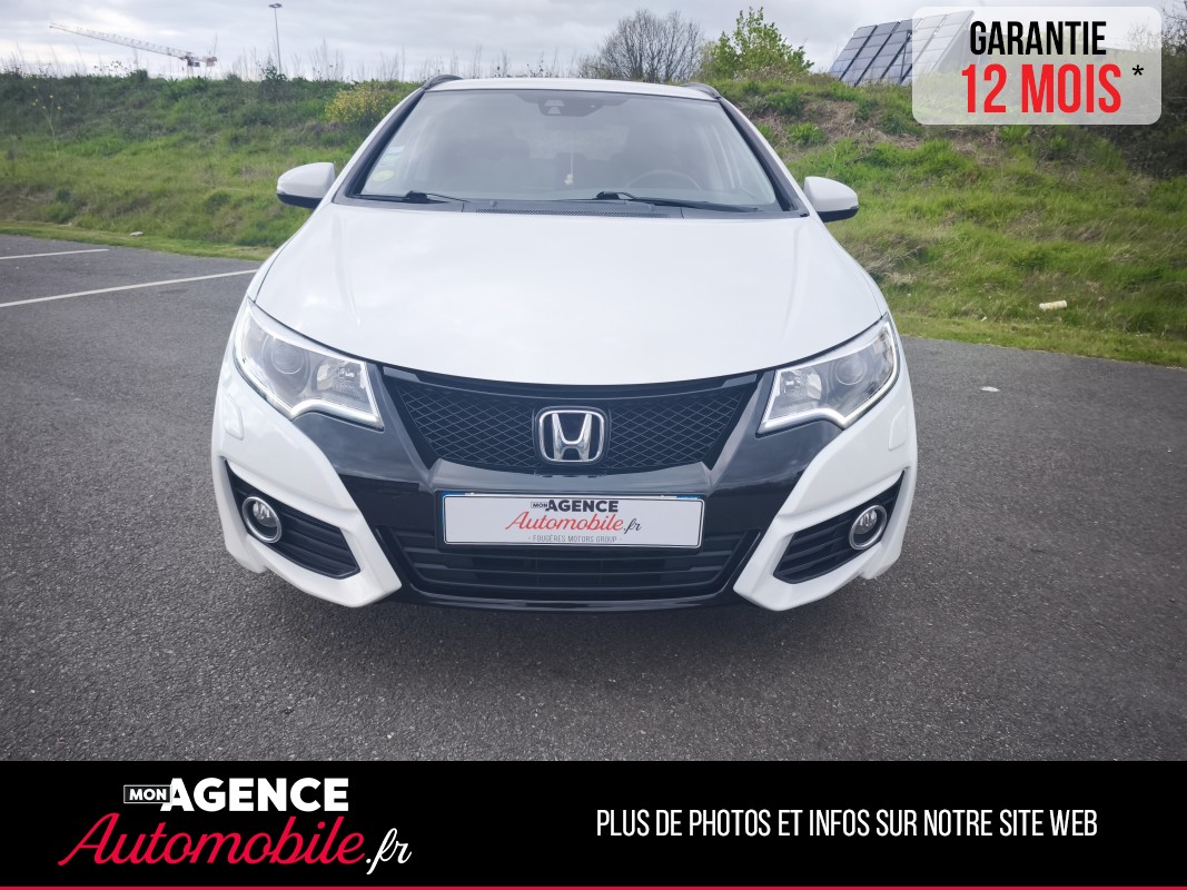 Honda Civic Tourer 1.6 I-DTEC 120 EXECUTIVE NAVI / Garantie 12 Mois