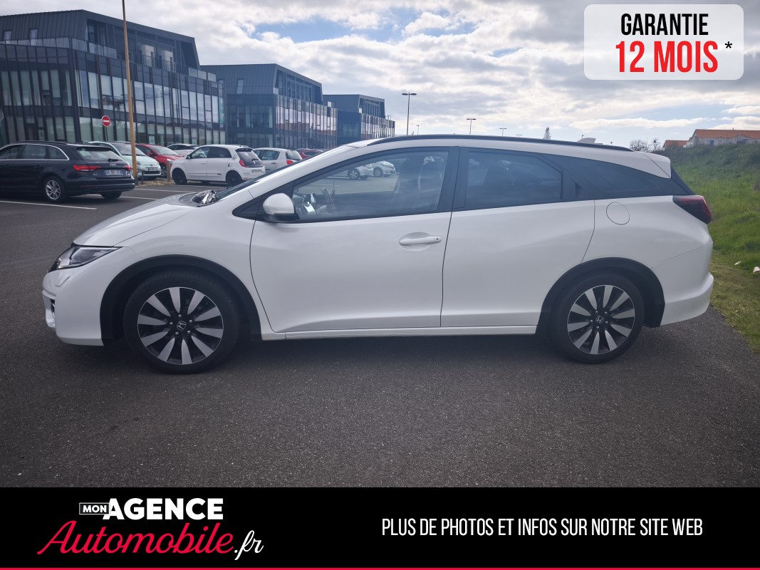 Honda Civic Tourer 1.6 I-DTEC 120 EXECUTIVE NAVI / Garantie 12 Mois