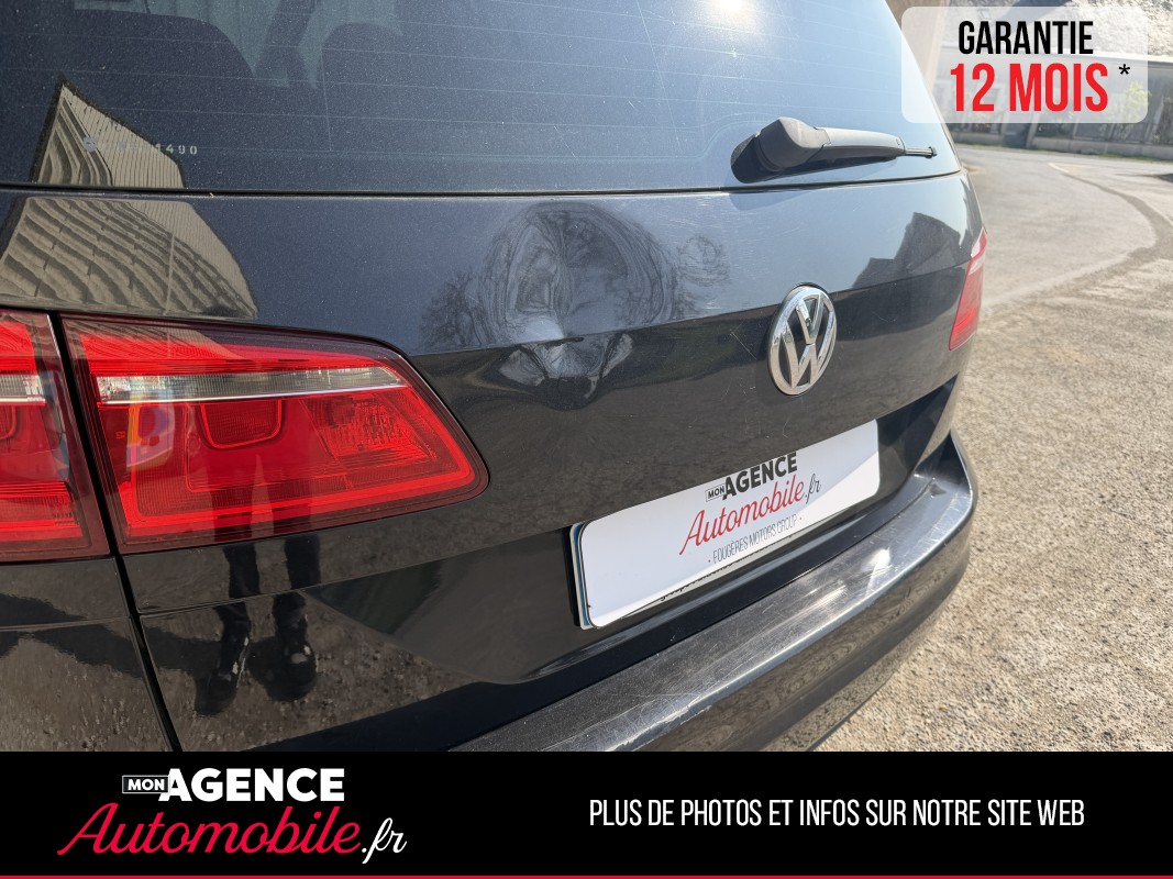 Volkswagen GOLF 7 Sportsvan 1.6 TDI 16V BMT DSG7 115 Cv Boîte Auto