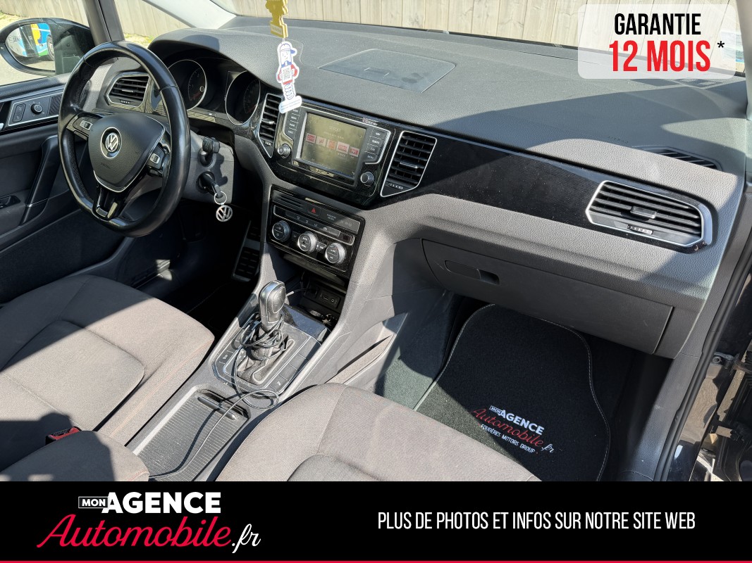 Volkswagen GOLF 7 Sportsvan 1.6 TDI 16V BMT DSG7 115 Cv Boîte Auto