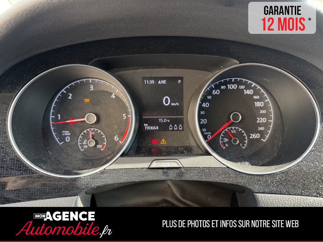 Volkswagen GOLF 7 Sportsvan 1.6 TDI 16V BMT DSG7 115 Cv Boîte Auto