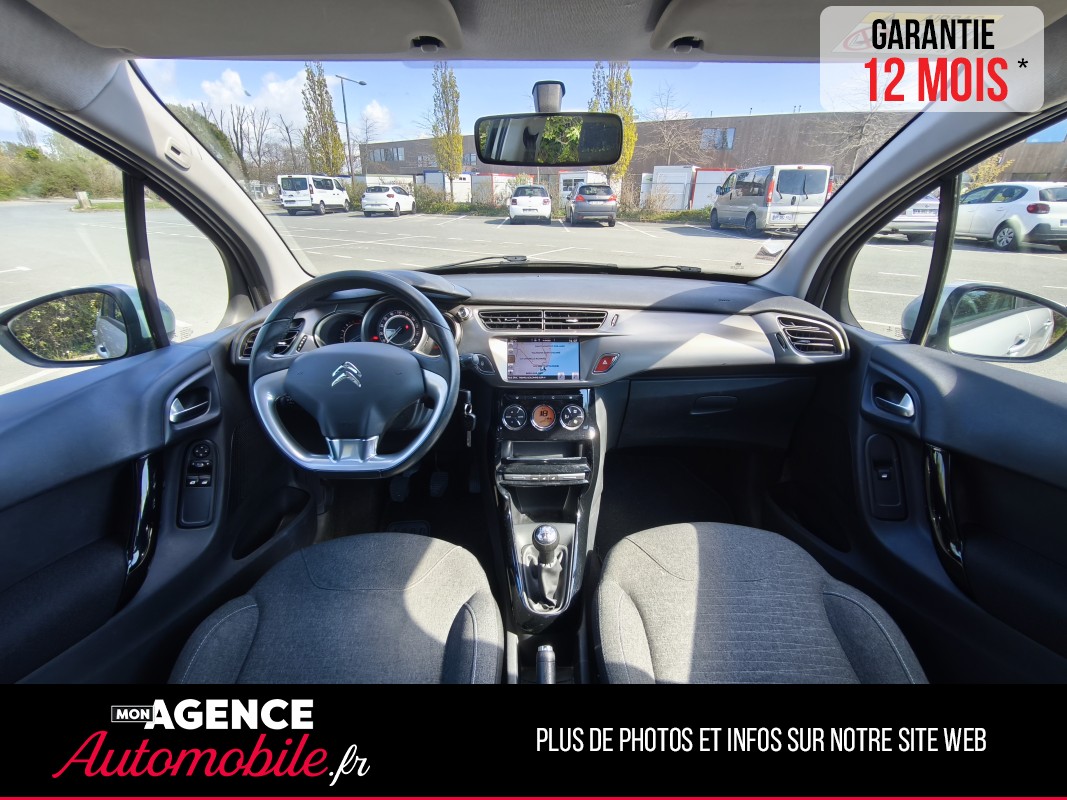 Citroën C3 1.6 BLUEHDI 75 EXCLUSIVE / Garantie 12 Mois