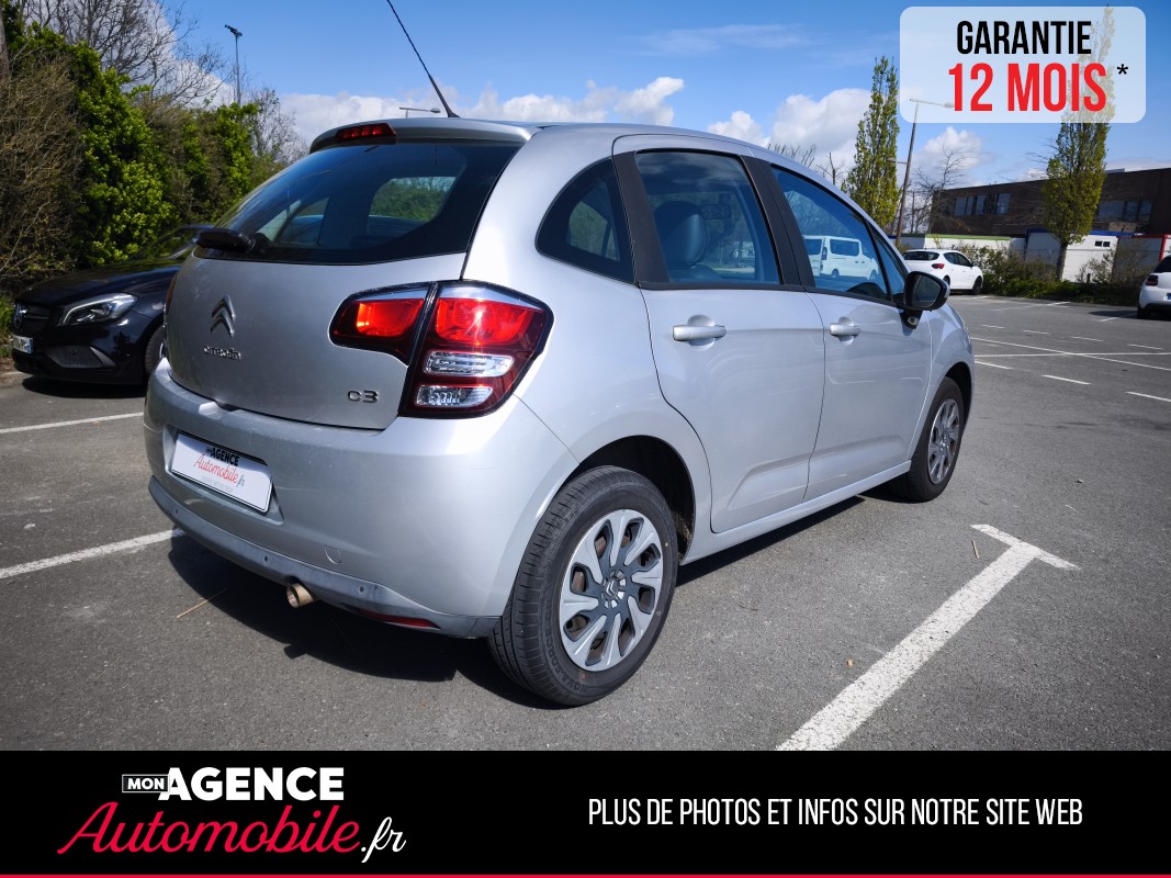 Citroën C3 1.6 BLUEHDI 75 EXCLUSIVE / Garantie 12 Mois