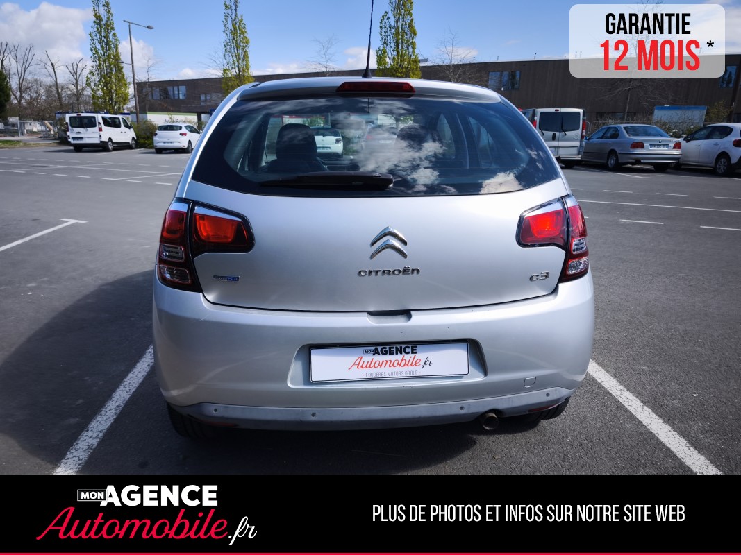 Citroën C3 1.6 BLUEHDI 75 EXCLUSIVE / Garantie 12 Mois