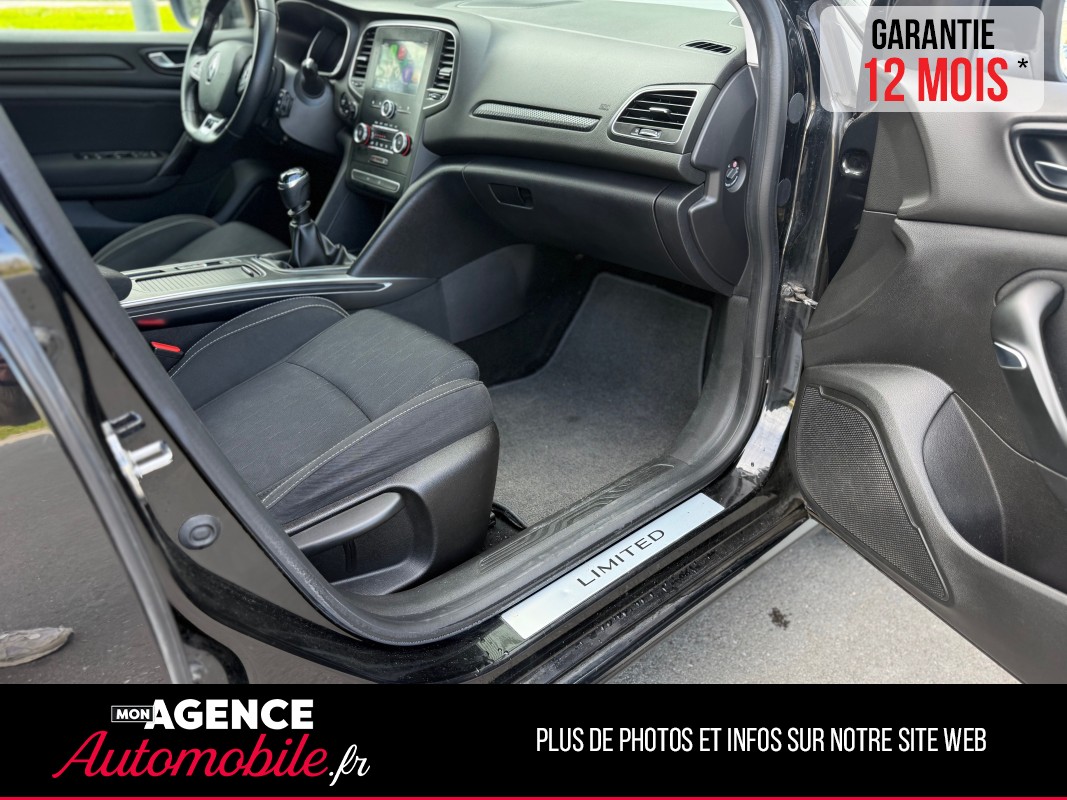 Renault MEGANE IV 1.3 TCe 115ch LIMITED HISTORIQUE COMPLET / GARANTIE 12 MOIS