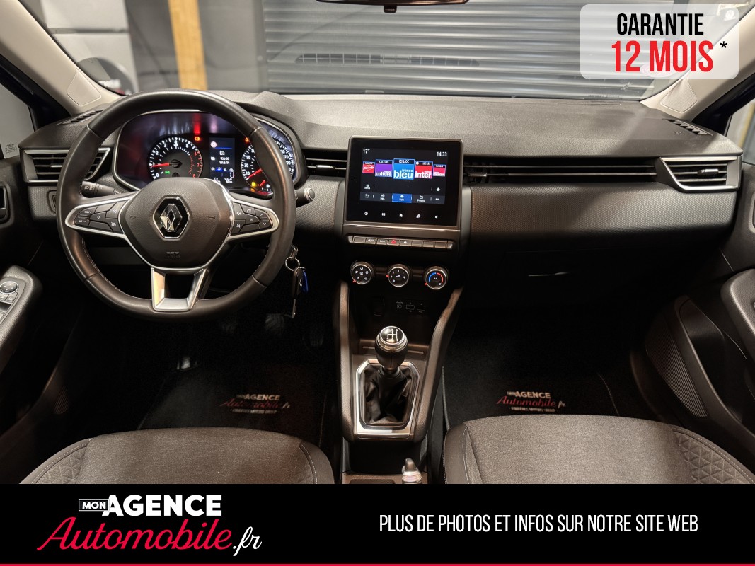 Renault Clio V ZEN 1.0 TCe 100 CH CARPLAY ANDROID AUTO / Garantie 12 Mois