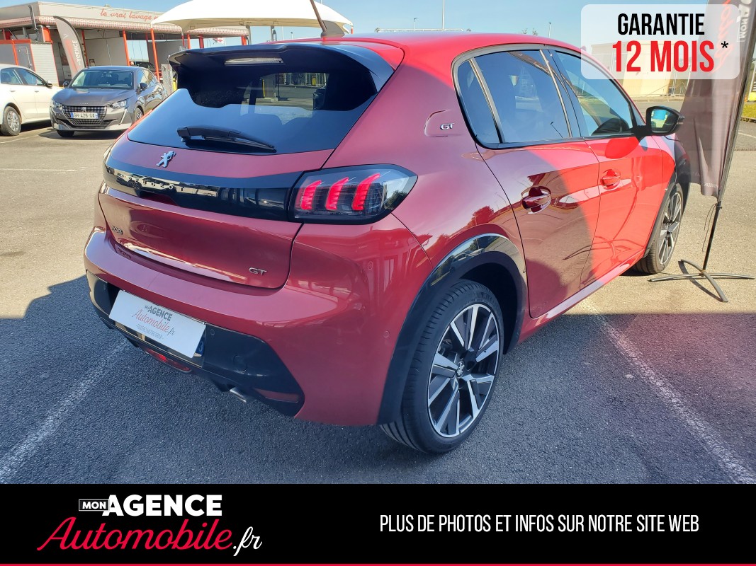 Peugeot 208 1.2 PURETECH 100Ch S&S GT EAT8