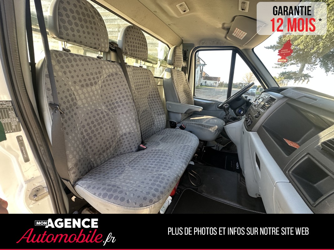 Ford TRANSIT Dépanneuse Propulsion Phase 2 350EL 2.2 TDCi 16V DPF Châssis Cabine Extra-Long 125 Cv