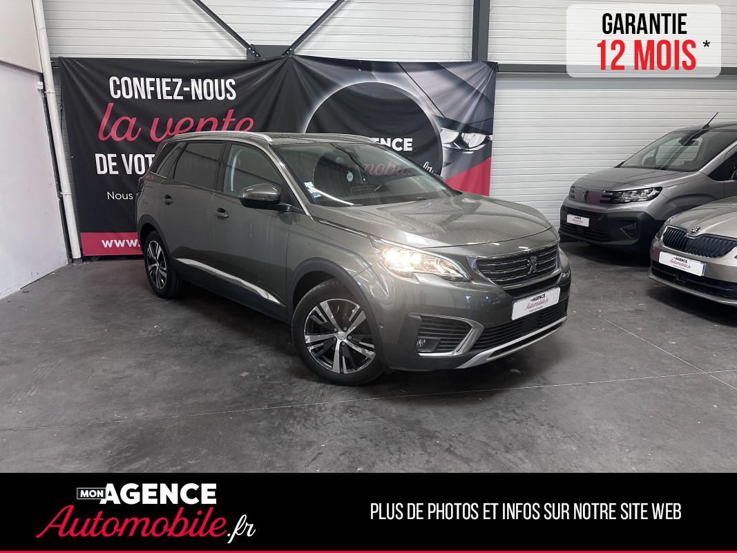 Peugeot 5008 1.6 Bluehdi 120 Ch Allure Business /7places/GPS/Camera Recul/distribution Ok Garantie 12 Mois