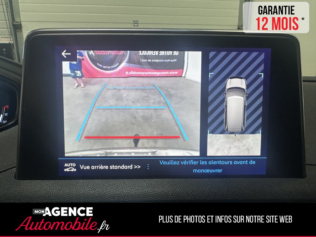 Peugeot 5008 1.6 Bluehdi 120 Ch Allure Business /7places/GPS/Camera Recul/distribution Ok Garantie 12 Mois