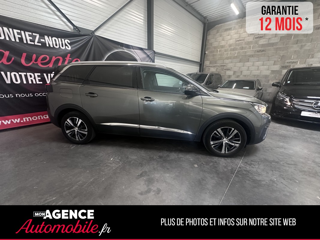 Peugeot 5008 1.6 Bluehdi 120 Ch Allure Business /7places/GPS/Camera Recul/distribution Ok Garantie 12 Mois