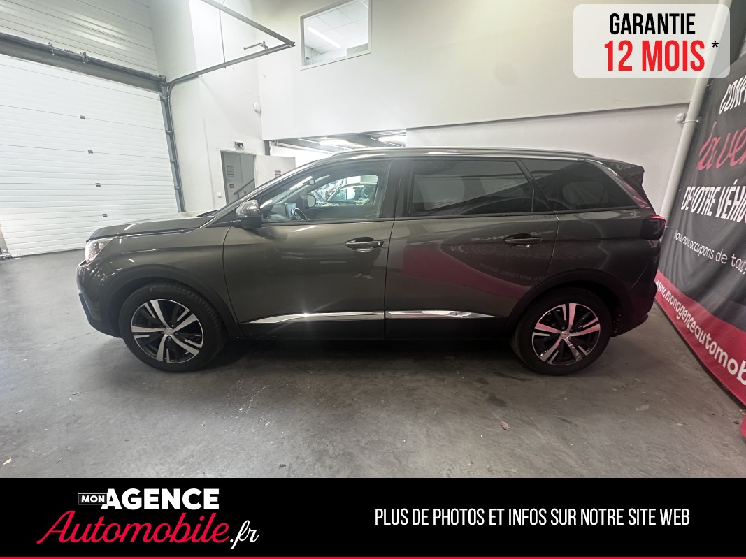Peugeot 5008 1.6 Bluehdi 120 Ch Allure Business /7places/GPS/Camera Recul/distribution Ok Garantie 12 Mois