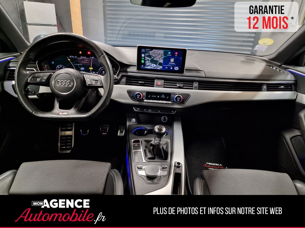 Audi A4 Avant S-LINE 2.0 TDi 150 CH VIRTUAL - Carplay Android Auto  / Garantie 12 Mois