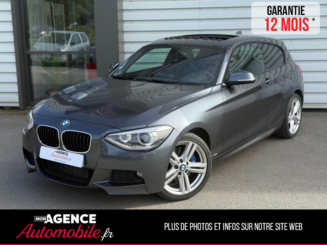 BMW SERIE 1 125i 2.0i 218 Ch PACK M *Alcantara*Toit Ouvrant*HISTORIQUE COMPLET / GARANTIE 12 MOIS