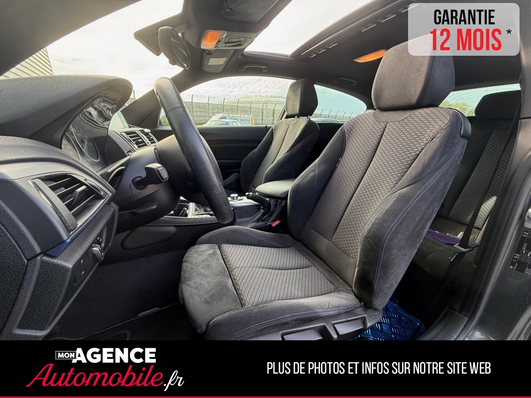 BMW SERIE 1 125i 2.0i 218 Ch PACK M *Alcantara*Toit Ouvrant*HISTORIQUE COMPLET / GARANTIE 12 MOIS