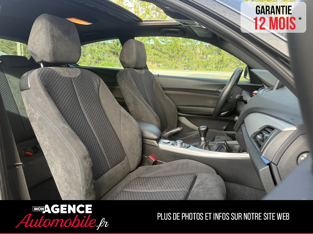 BMW SERIE 1 125i 2.0i 218 Ch PACK M *Alcantara*Toit Ouvrant*HISTORIQUE COMPLET / GARANTIE 12 MOIS