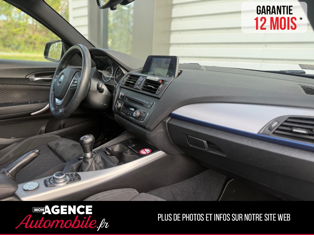 BMW SERIE 1 125i 2.0i 218 Ch PACK M *Alcantara*Toit Ouvrant*HISTORIQUE COMPLET / GARANTIE 12 MOIS