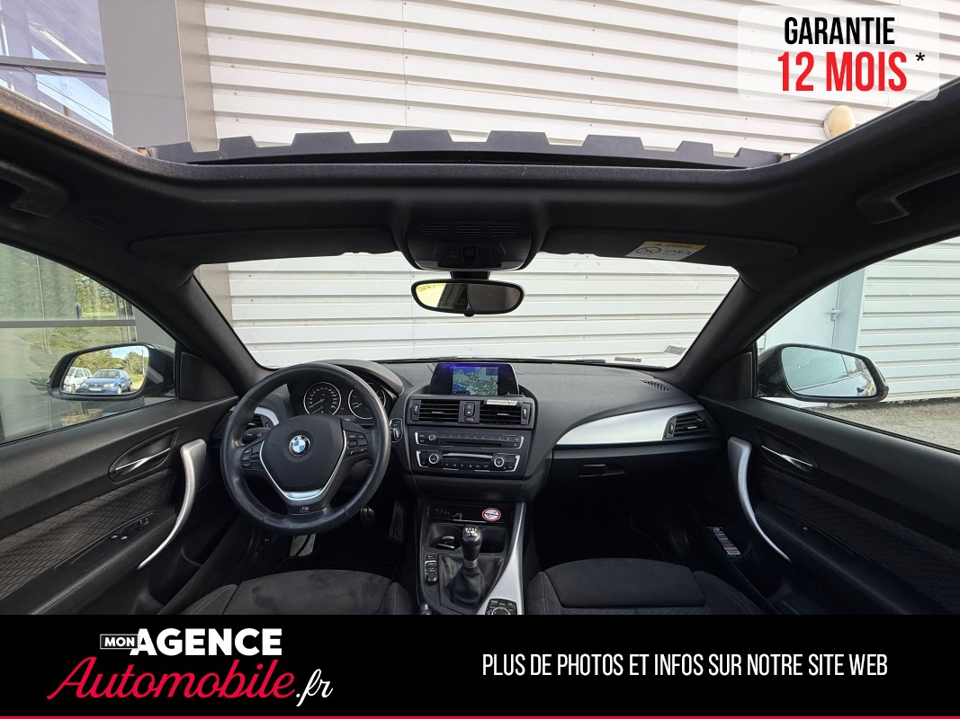 BMW SERIE 1 125i 2.0i 218 Ch PACK M *Alcantara*Toit Ouvrant*HISTORIQUE COMPLET / GARANTIE 12 MOIS