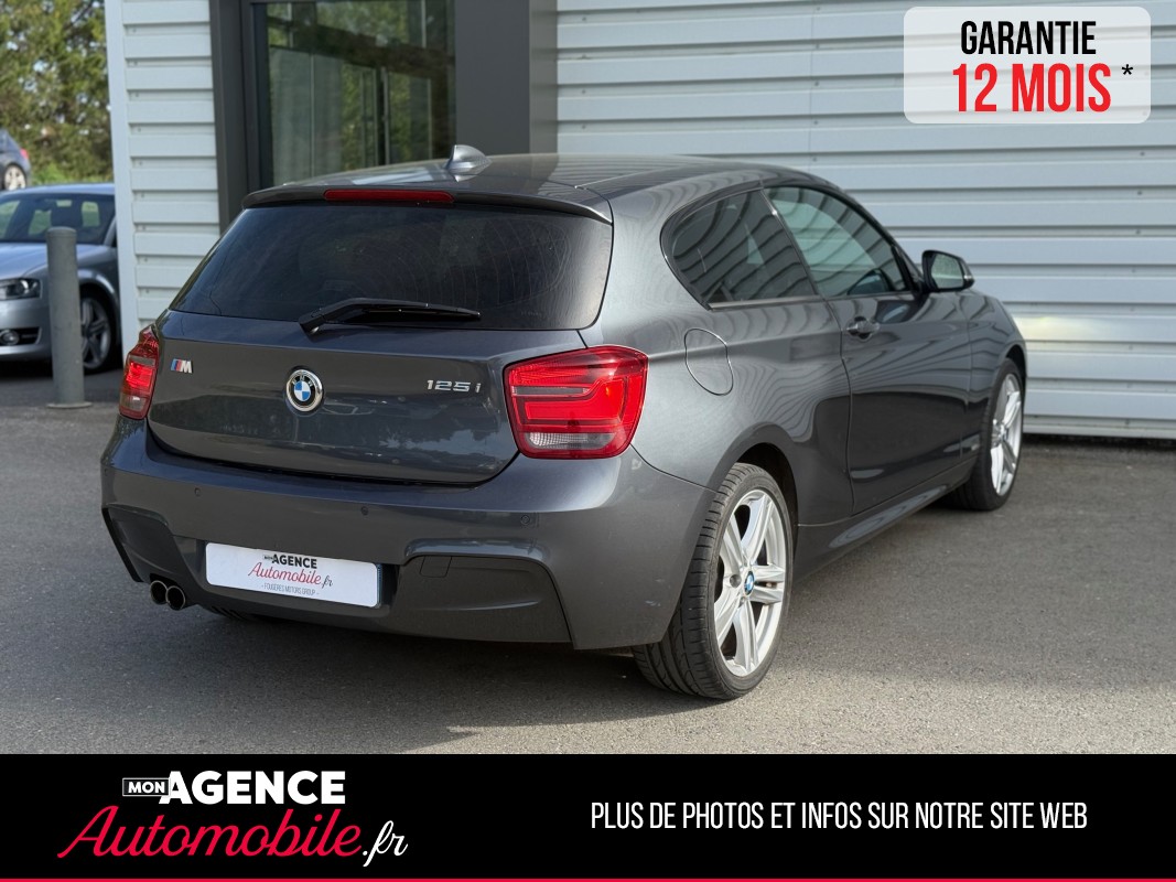 BMW SERIE 1 125i 2.0i 218 Ch PACK M *Alcantara*Toit Ouvrant*HISTORIQUE COMPLET / GARANTIE 12 MOIS