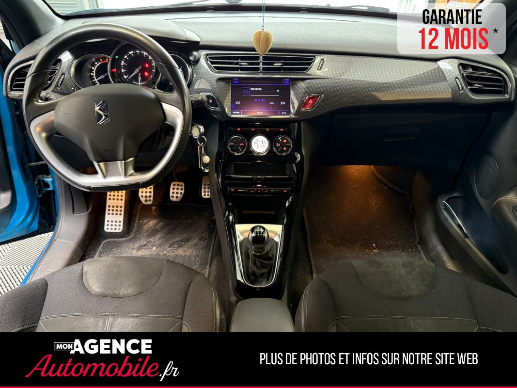 DS DS3 1.6 BLUEHDI 99 SO CHIC CAMÉRA DE RECUL / ATTELAGE