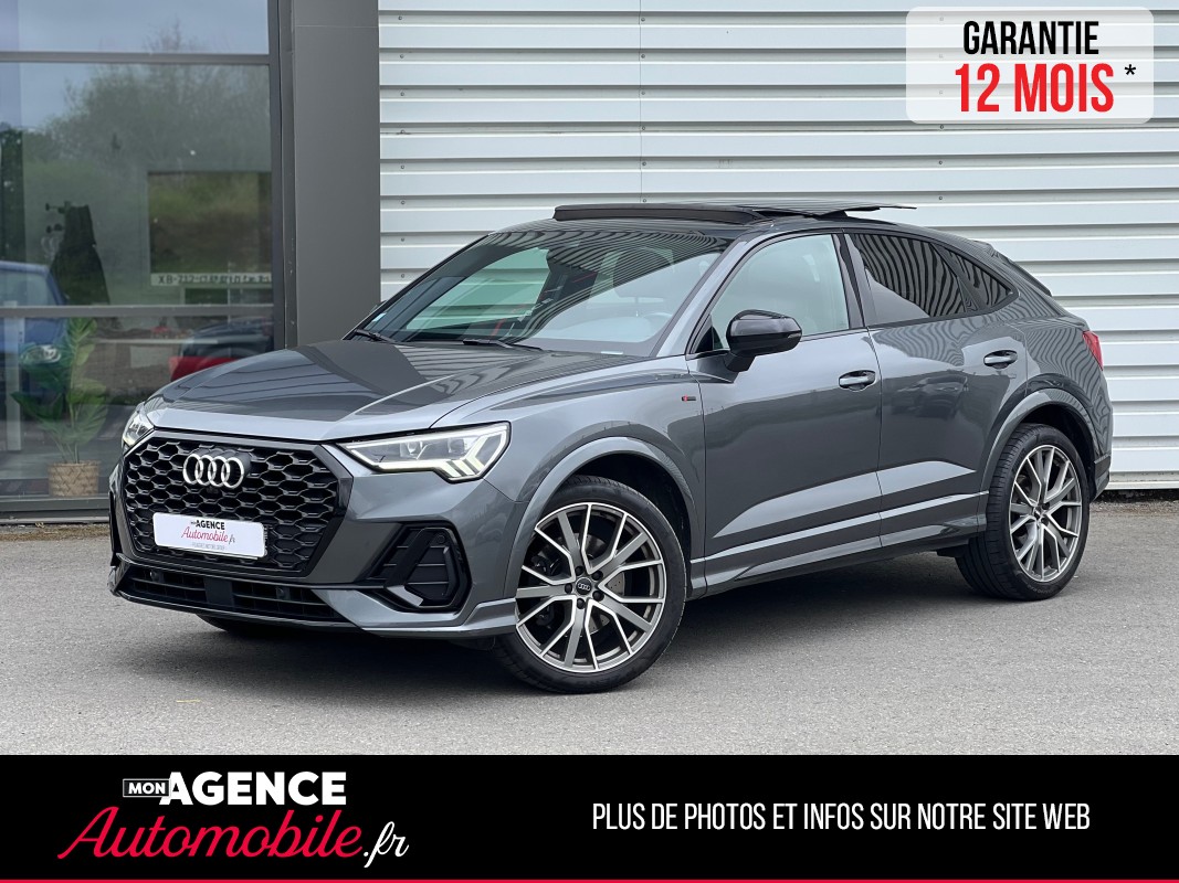 Audi Q3 Sportback 40 2.0 TDI 190 Ch Quattro S Tronic7 *Historique Complet *Attelage  / GARANTIE 12 MOIS