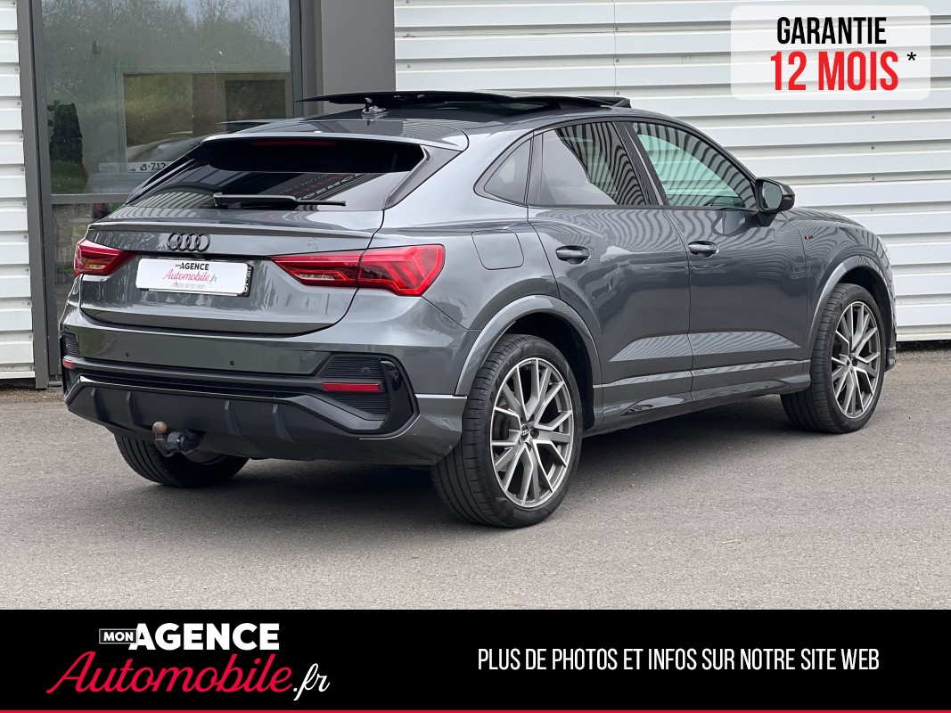 Audi Q3 Sportback 40 2.0 TDI 190 Ch Quattro S Tronic7 *Historique Complet *Attelage  / GARANTIE 12 MOIS