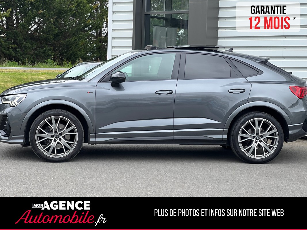 Audi Q3 Sportback 40 2.0 TDI 190 Ch Quattro S Tronic7 *Historique Complet *Attelage  / GARANTIE 12 MOIS