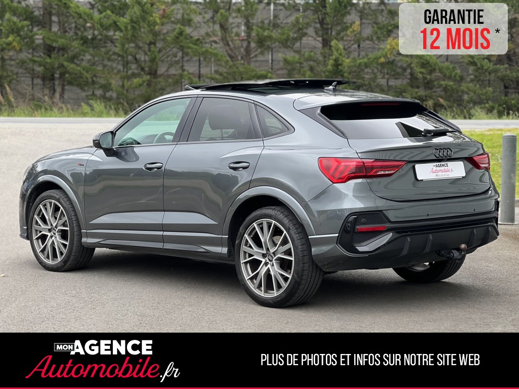 Audi Q3 Sportback 40 2.0 TDI 190 Ch Quattro S Tronic7 *Historique Complet *Attelage  / GARANTIE 12 MOIS
