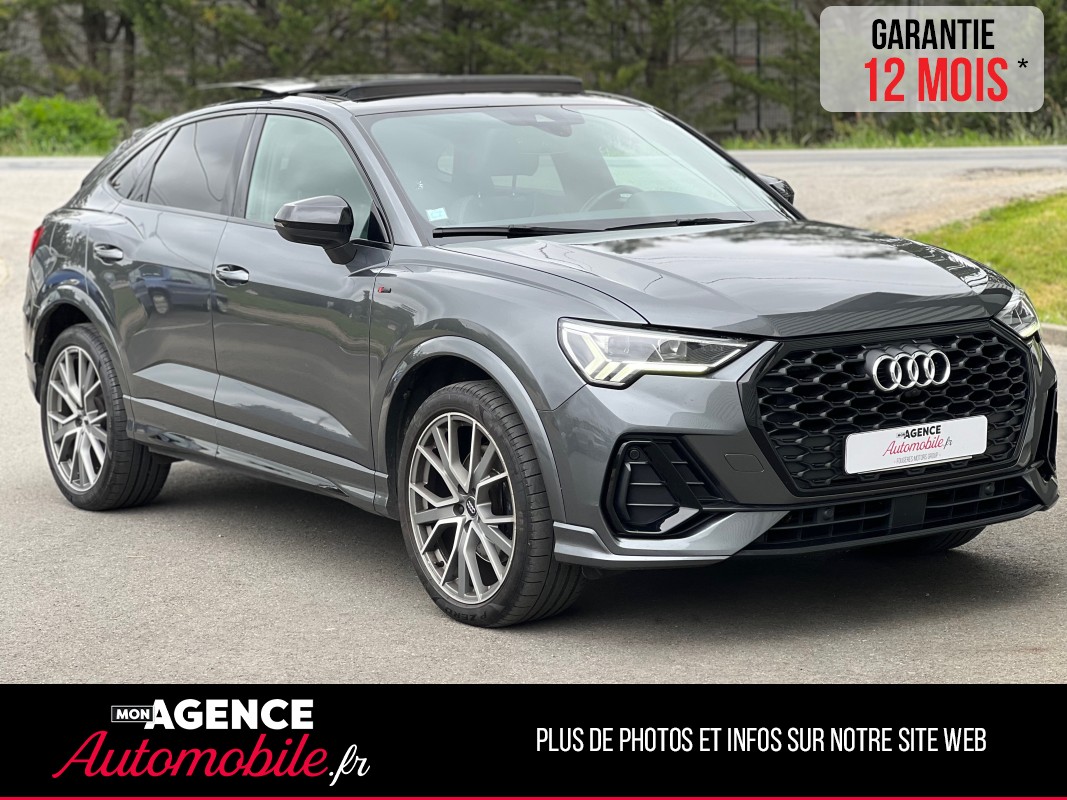Audi Q3 Sportback 40 2.0 TDI 190 Ch Quattro S Tronic7 *Historique Complet *Attelage  / GARANTIE 12 MOIS