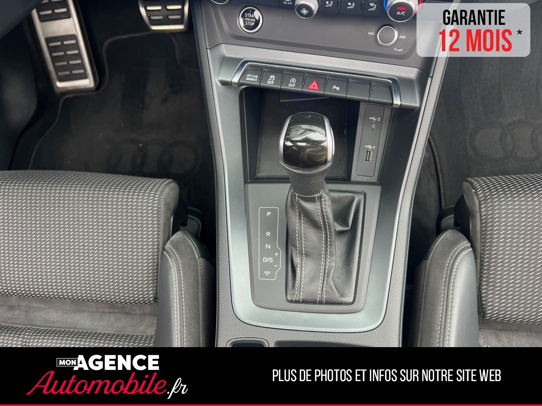 Audi Q3 Sportback 40 2.0 TDI 190 Ch Quattro S Tronic7 *Historique Complet *Attelage  / GARANTIE 12 MOIS