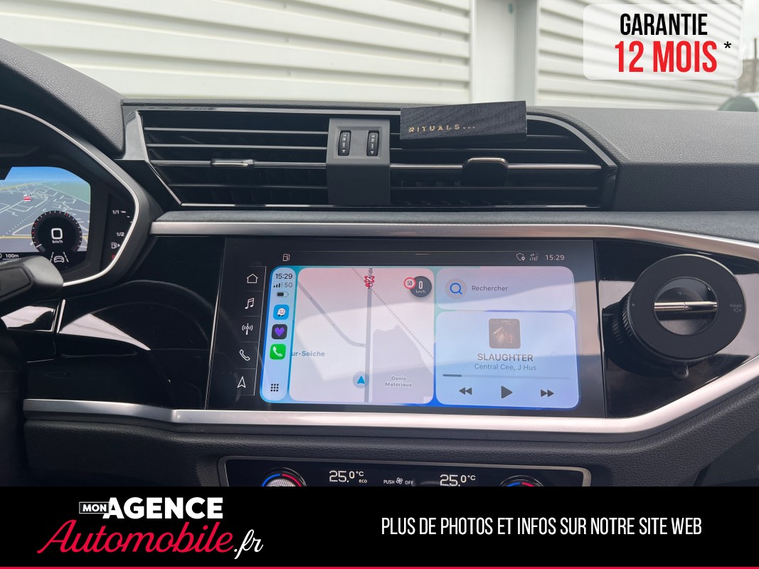 Audi Q3 Sportback 40 2.0 TDI 190 Ch Quattro S Tronic7 *Historique Complet *Attelage  / GARANTIE 12 MOIS