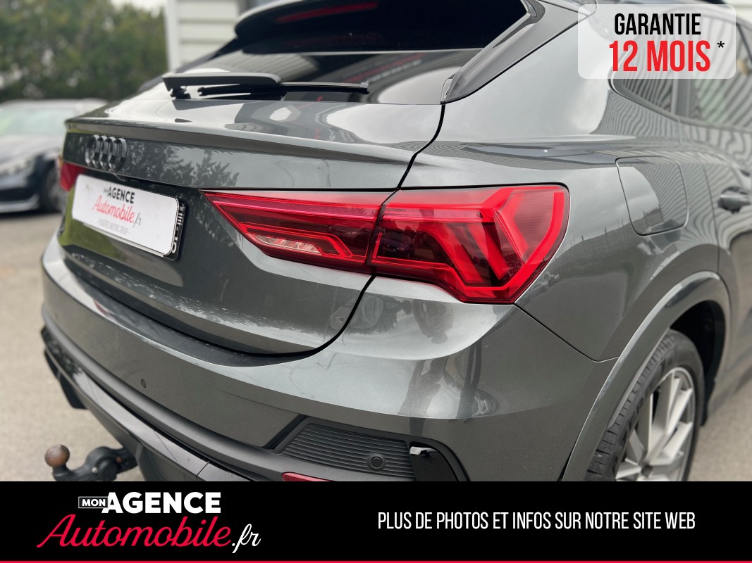 Audi Q3 Sportback 40 2.0 TDI 190 Ch Quattro S Tronic7 *Historique Complet *Attelage  / GARANTIE 12 MOIS
