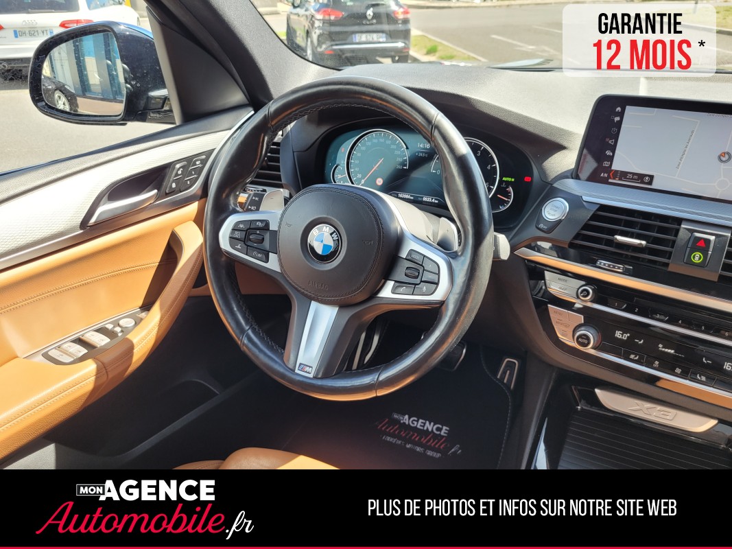 BMW X3 (G01) XDRIVE 20dA 190CH M SPORT BVA8