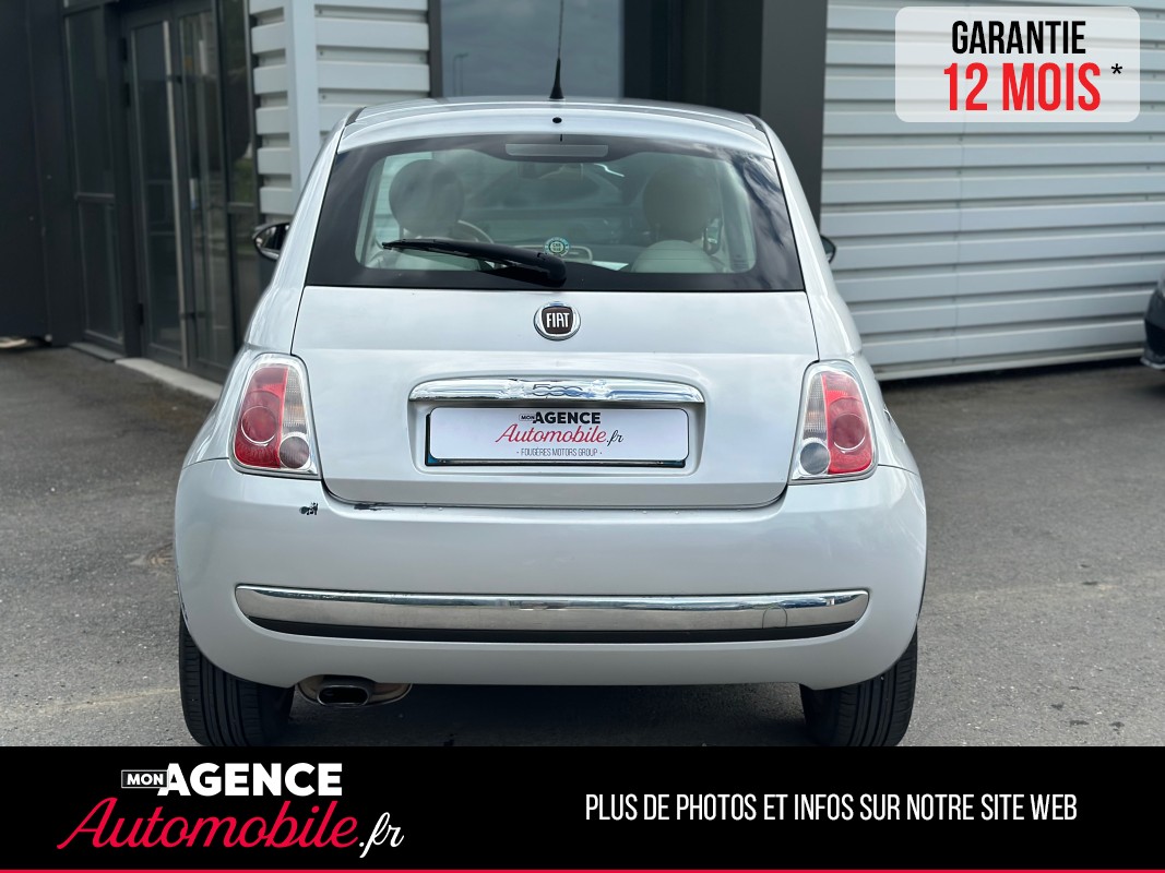 Fiat 500 1.2 69ch LOUNGE / GARANTIE 12 MOIS