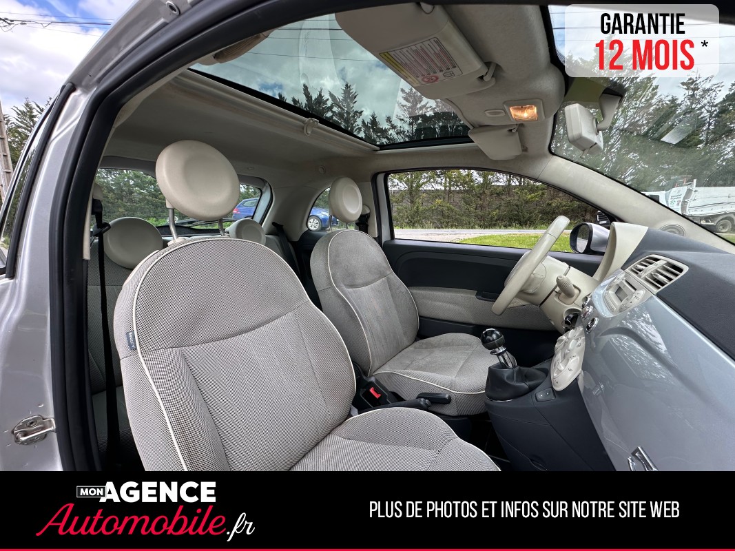 Fiat 500 1.2 69ch LOUNGE / GARANTIE 12 MOIS