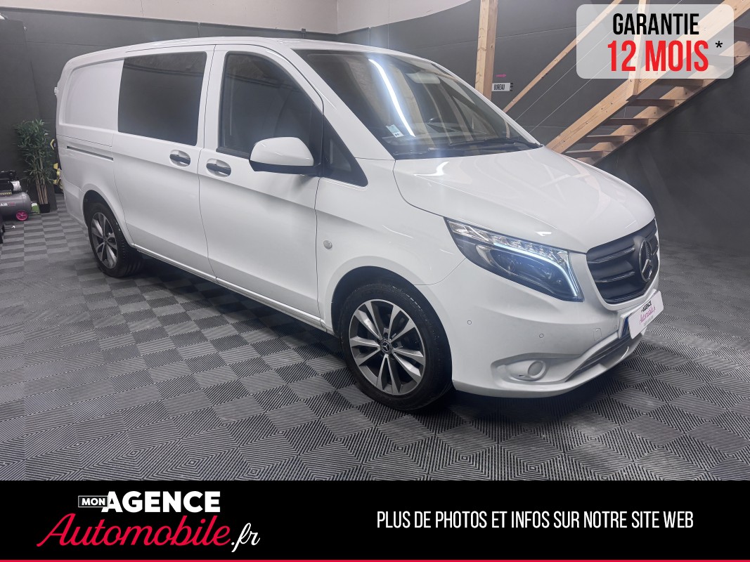 Mercedes VITO 3 PLACES Fourgon 116 1.9 CDI 16V 9G-TRONIC 163CH 24 158 EUROS HT - 28 990 EUROS TTC - TVA RECUPERABLE/ Garantie 12 Mois