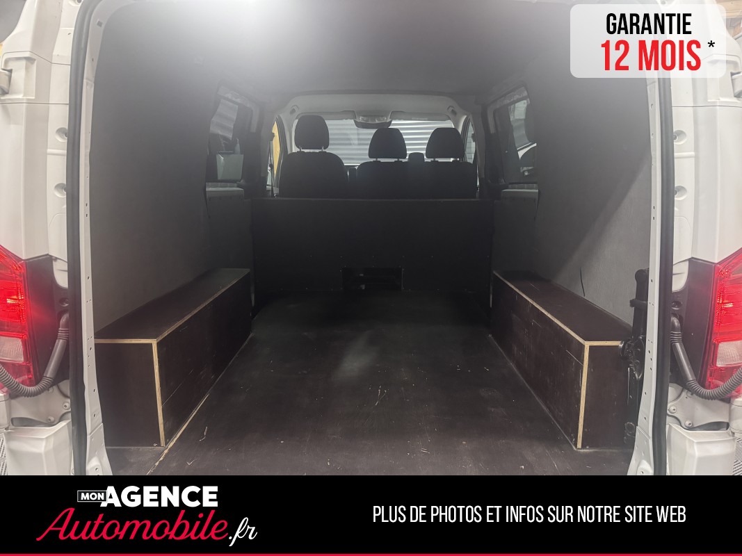 Mercedes VITO 3 PLACES Fourgon 116 1.9 CDI 16V 9G-TRONIC 163CH 24 158 EUROS HT - 28 990 EUROS TTC - TVA RECUPERABLE/ Garantie 12 Mois