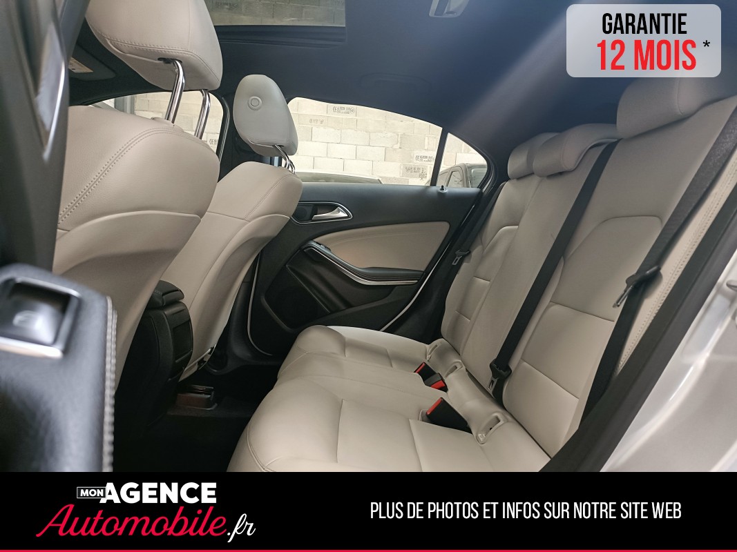 Mercedes CLASSE A 180 122 CV INTUITION + TOIT OUVRANT