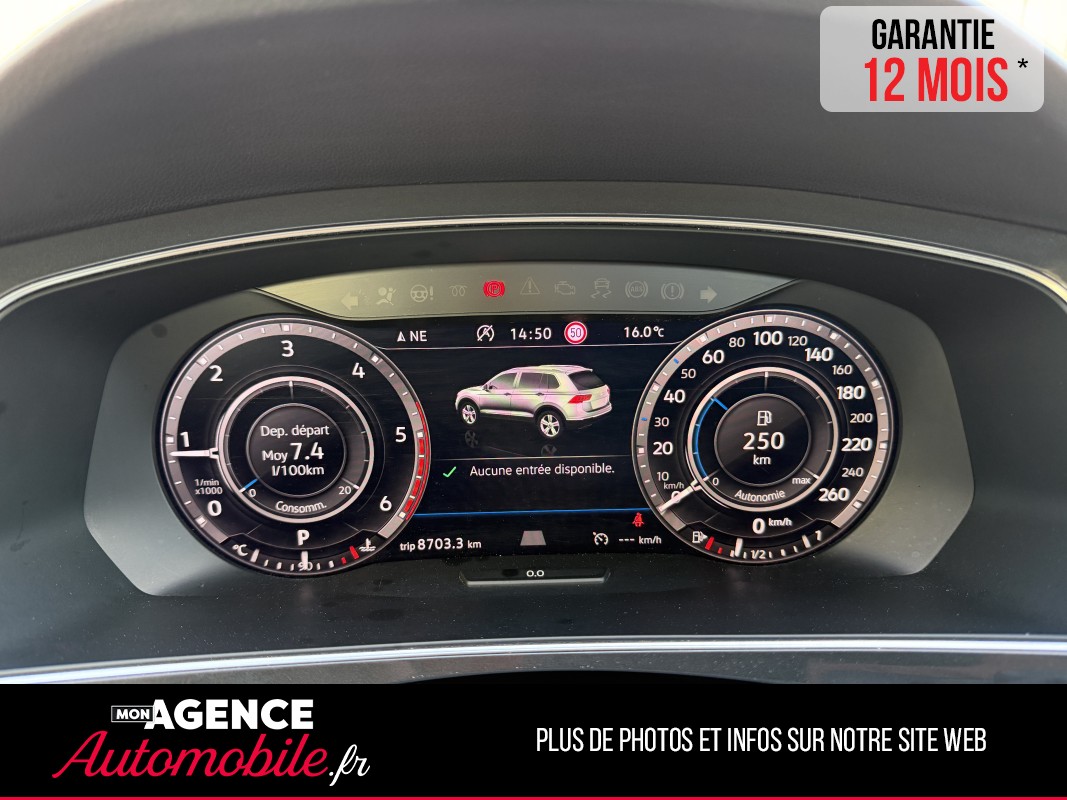 Volkswagen TIGUAN R-line II 2.0 TDi 16V 4Motion DSG7 190 Cv Boîte Auto FULL OPTIONS
