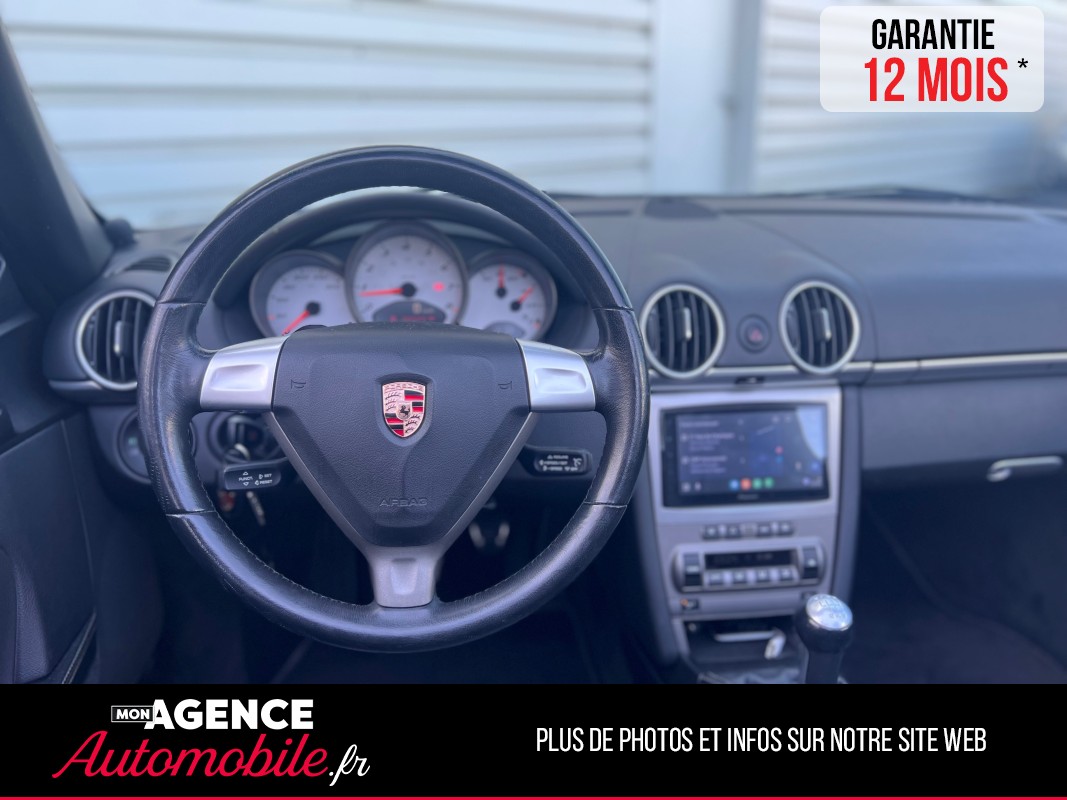 Porsche Boxster S 3.4 295 Ch *Origine FRANCE*Boite Méca*PASM / GARANTIE 12 MOIS