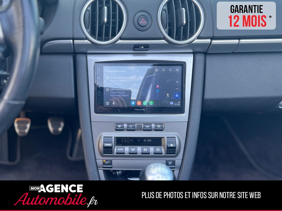 Porsche Boxster S 3.4 295 Ch *Origine FRANCE*Boite Méca*PASM / GARANTIE 12 MOIS