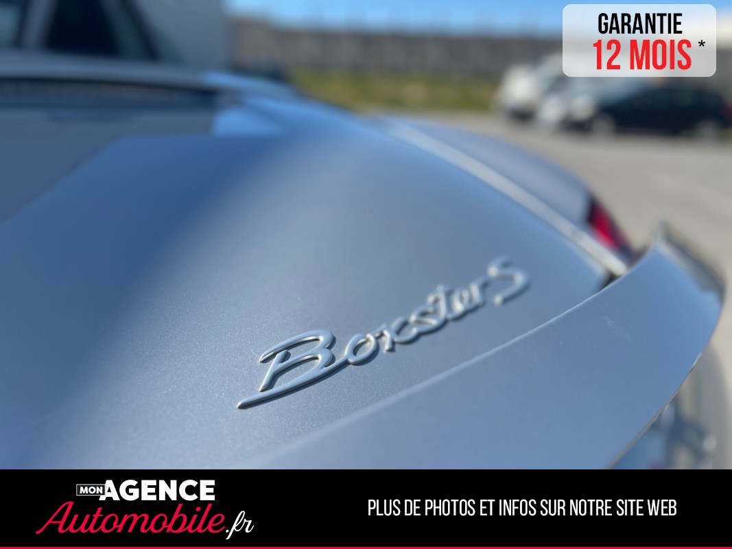 Porsche Boxster S 3.4 295 Ch *Origine FRANCE*Boite Méca*PASM / GARANTIE 12 MOIS