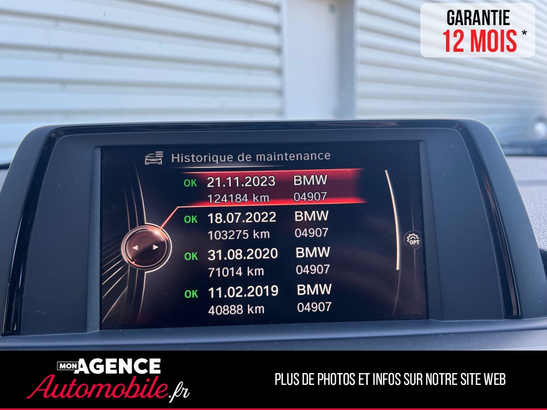 BMW Série 1 (F20) 116d BUSINESS LCI 1.5 116 Ch *Jantes PACK M / GARANTIE 12 MOIS