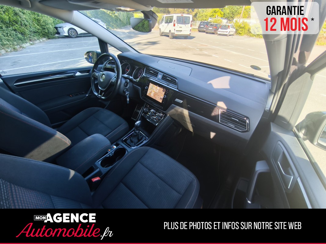 Volkswagen Touran 2.0 TDI 150 BLUEMOTION TECHNOLOGY SOUND 7PL / Garantie 12 Mois