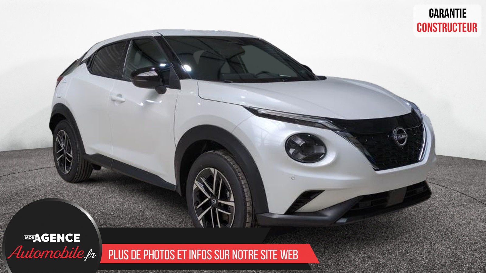 Nissan JUKE HYBRID 143 BVA N-CONNECTA + SIEGES CHAUFFANTS + VOLANT CHAUFFANT